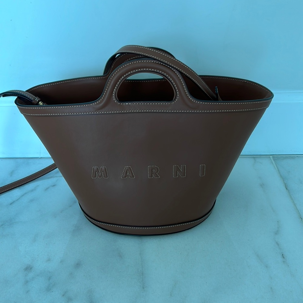 Marni Small Tropicalia top handle bag